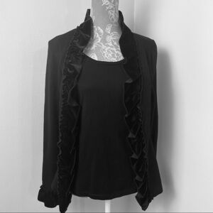 Elementz Attached Sweater (Combo)   Black. Sz S